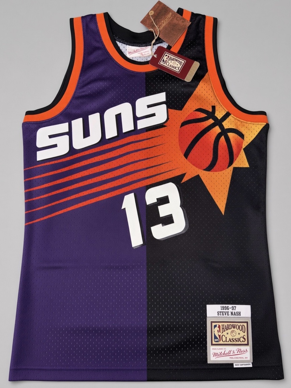 Mitchell & Ness Steve Nash Phoenix Suns #13 Retro Purple/Black Jersey Mens S